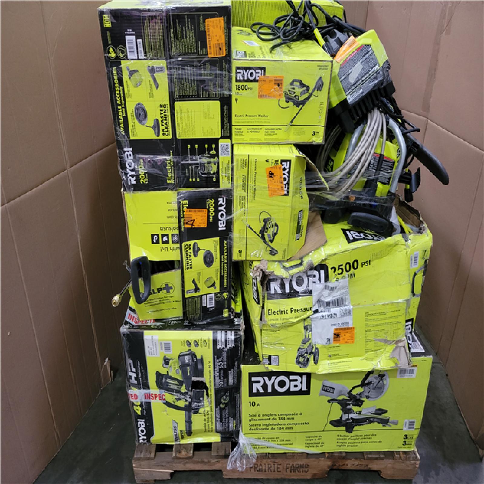 CALIFORNIA AS-IS TOOL PALLET