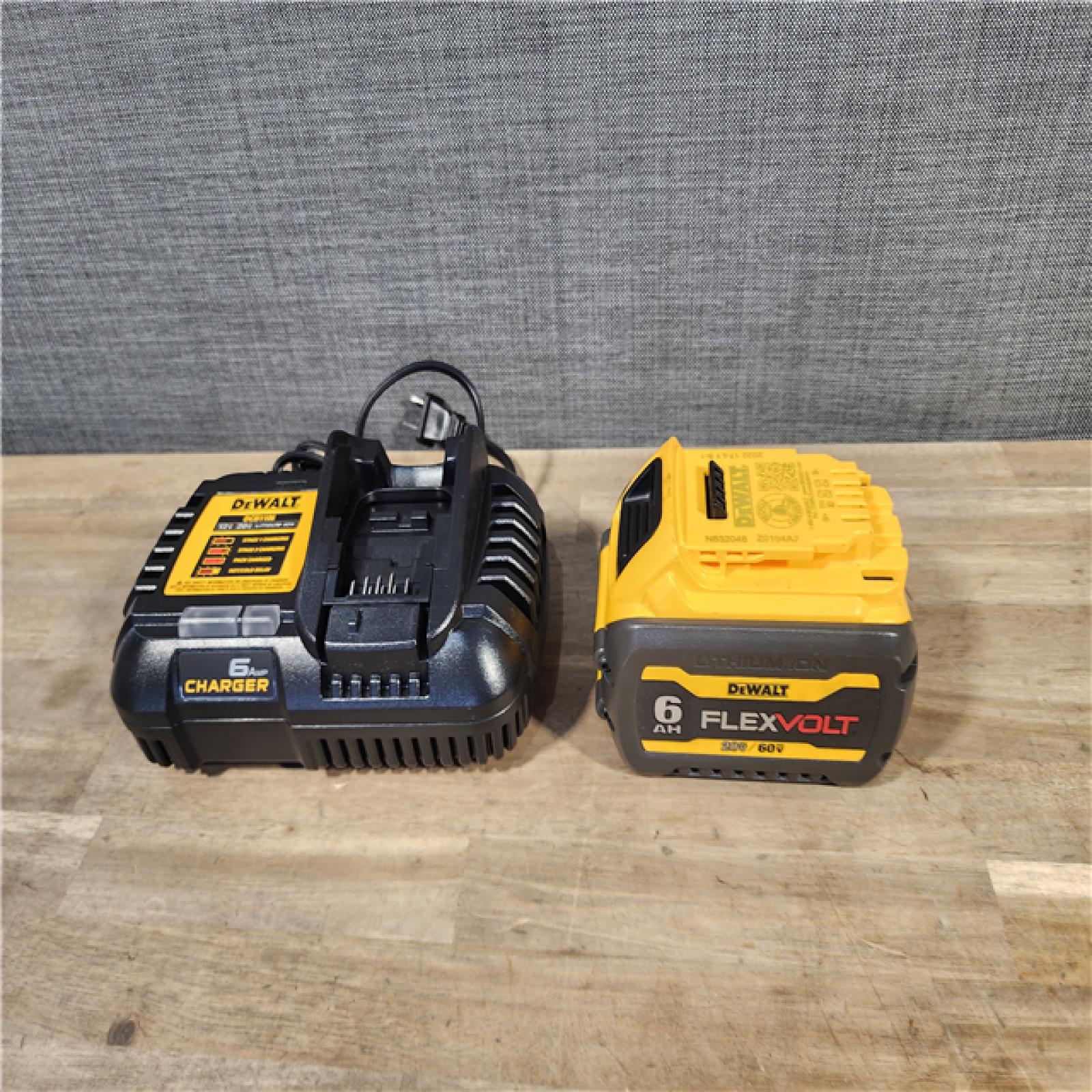 HOUSTON LOCATION - AS-IS DEWALT FLEXVOLT 60V MAX Cordless Brushless Reciprocating Saw with (1) FLEXVOLT 6.0Ah Battery