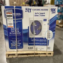 DALLAS LOCATION- MRCOOL 18k 230V MULTI ZONE HEAT PUMP AIR CONDITIONER (OUTDOOR UNIT ONLY)