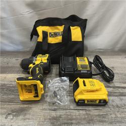 AS-IS DEWALT Atomic 20V Lithium-Ion Cordless Compact 1/2 in. Drill/Driver Kit