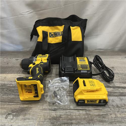 AS-IS DEWALT Atomic 20V Lithium-Ion Cordless Compact 1/2 in. Drill/Driver Kit