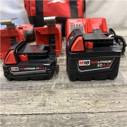 AS-IS Milwaukee 18-Volt Lithium-Ion Brushless Cordless Compact Hammer Drill/Impact Combo Kit
