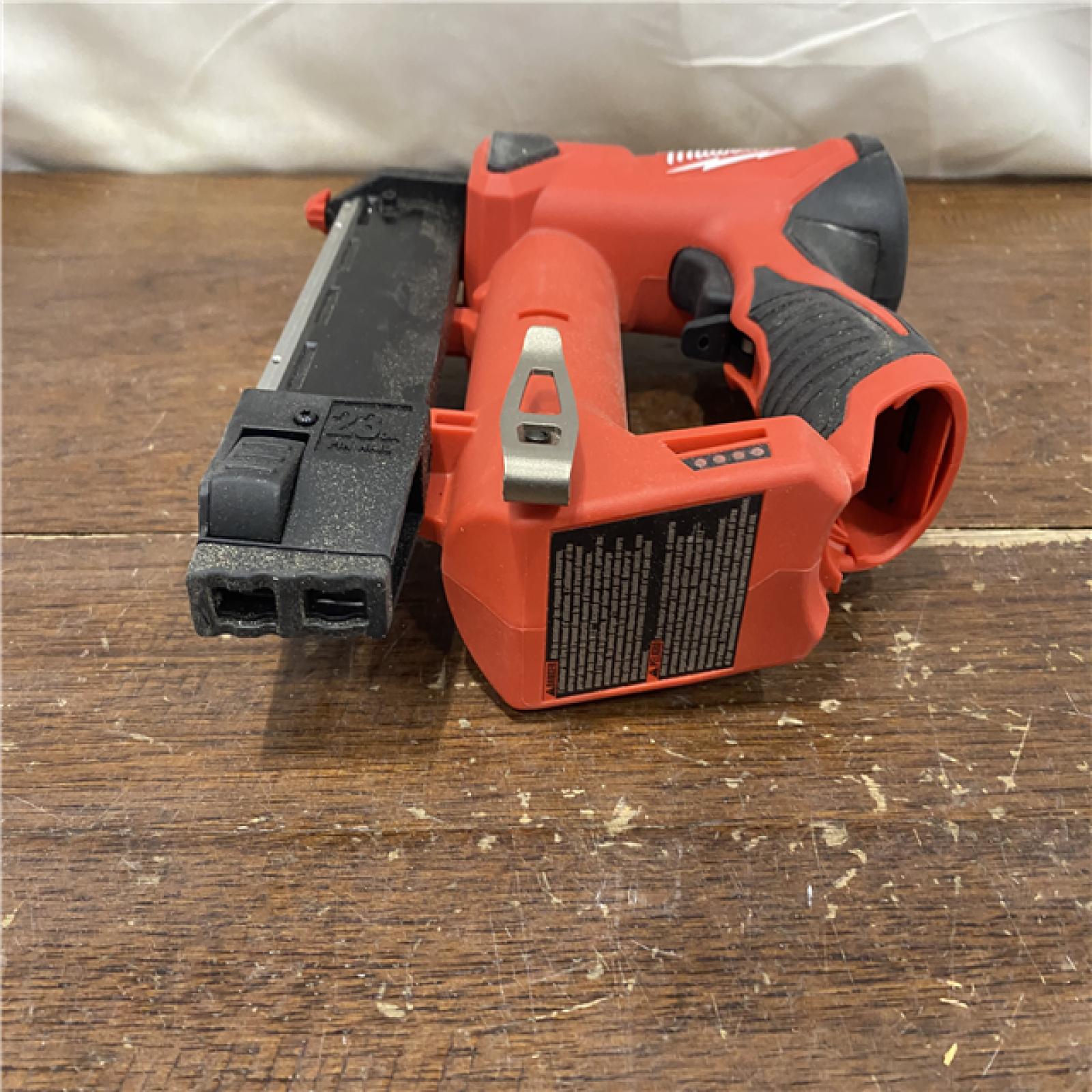 AS-IS Milwaukee 2540-20 12V 23 Gauge Cordless Pin Nailer (Tool Only)
