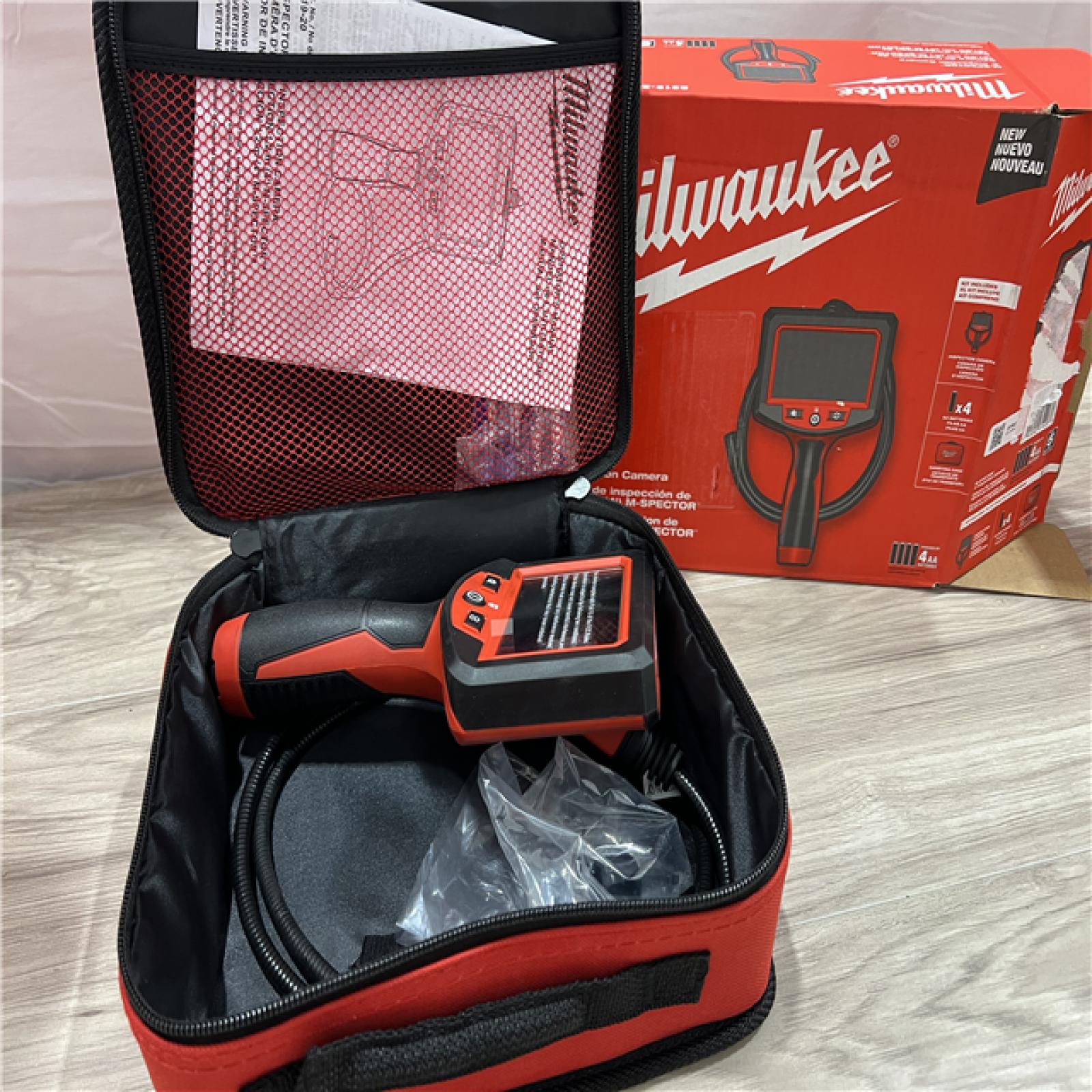 AS-IS MILWAUKEE M- Spector 4 Ft. Inspection Camera Scope