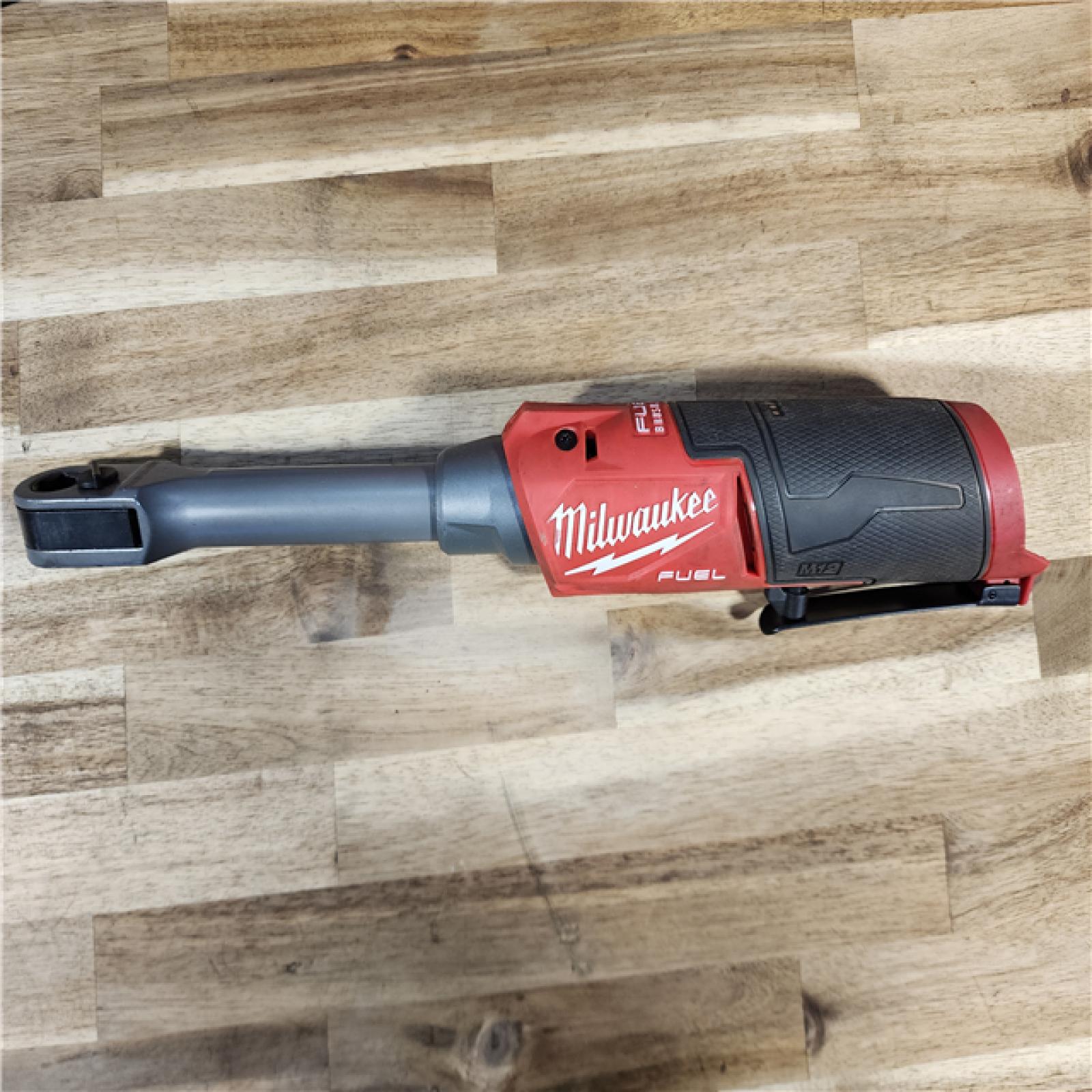 HOUSTON LOCATION - AS-IS M12 FUEL INSIDER 12V Lithium-Ion Brushless Cordless 1/4 in. - 3/8 in. Extended Reach Box Ratchet (Tool-Only)
