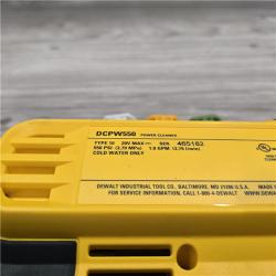 AS-IS Dewalt 20V 550 PSI 1 GPM Cordless Power Cleaner (Tool-Only) DCPW550B