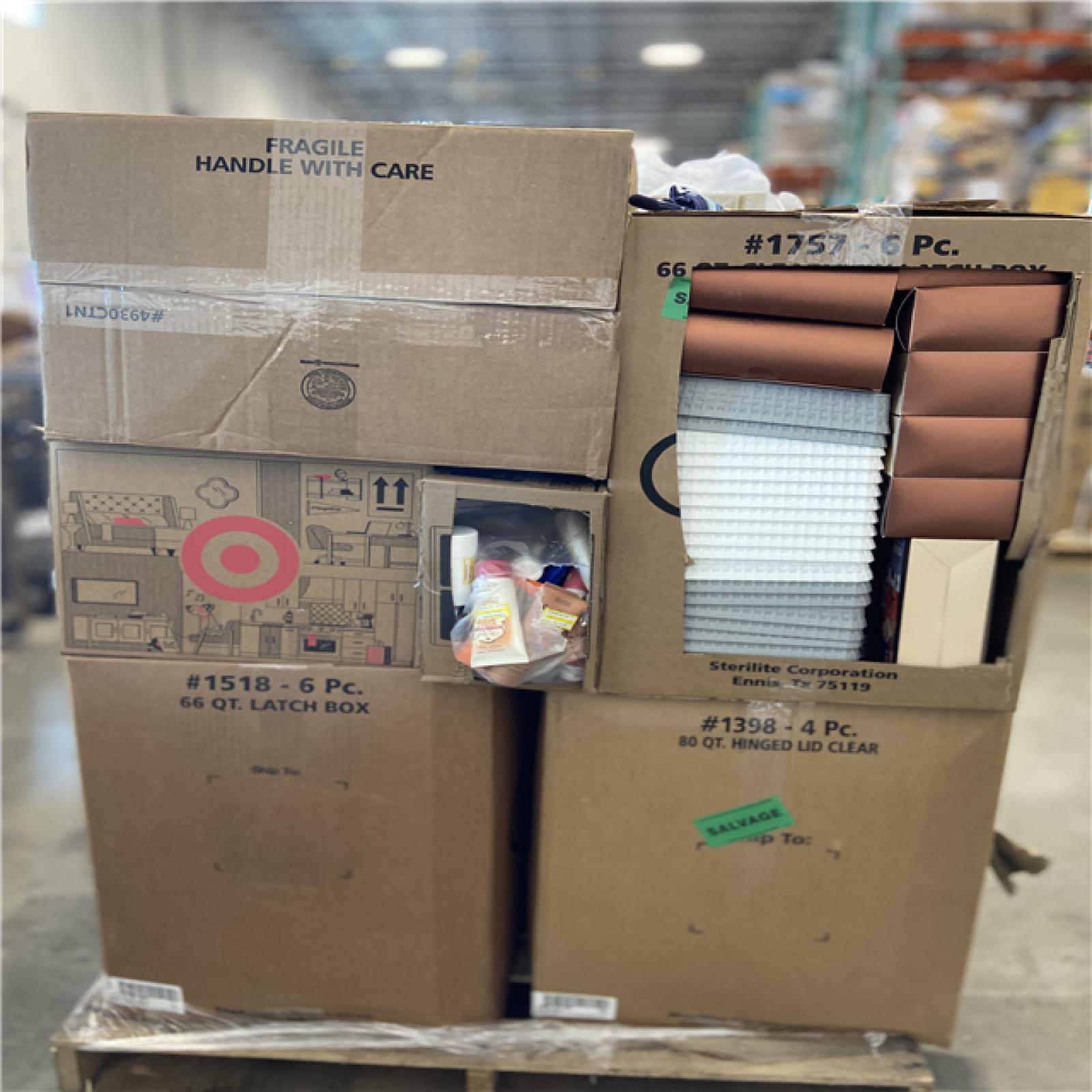 DALLAS LOCATION - BULLSEYE MIXED PALLET