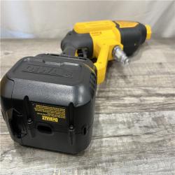 AS-IS DEWALT 20V MAX 550 PSI 1.0 GPM Cold Water Cordless Battery Power Cleaner with 4-Nozzles (Tool Only)