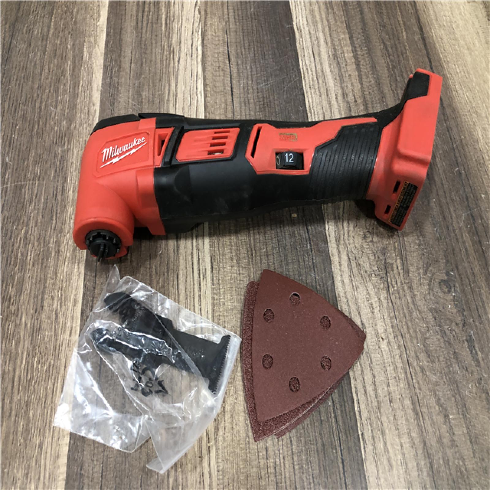 AS-IS Milwaukee 18V Lithium-Ion Cordless Oscillating Multi-Tool (Tool-Only)