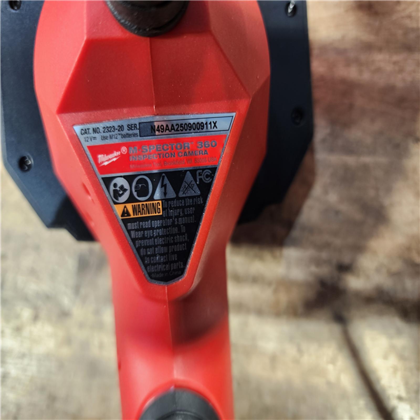 HOUSTON LOCATION - AS-IS MILWAUKEE M12 12V Lithium-Ion Cordless M-SPECTOR 360-Degree 4 Ft. Inspection Camera Kit