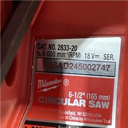 Houston Location AS-IS Milwaukee FUEL Circular Saw