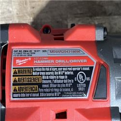 Houston Location AS-IS Milwaukee FUEL 18V Lithium-Ion Brushless Cordless 1/2 in. Hammer Drill/Driver (Tool-Only)