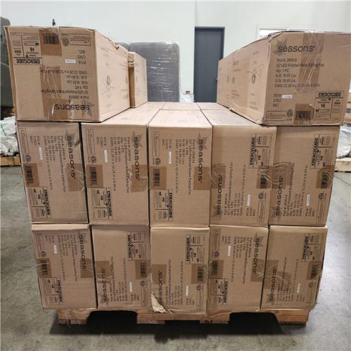 Phoenix Location NEW Seasons 52 LED Polished Brass Ceiling Fan Pallet (24 Boxes)
