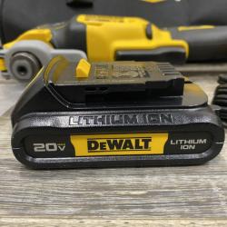 AS-IS DEWALT 20V MAX XR Cordless Brushless 3-Speed Oscillating Multi Tool Kit