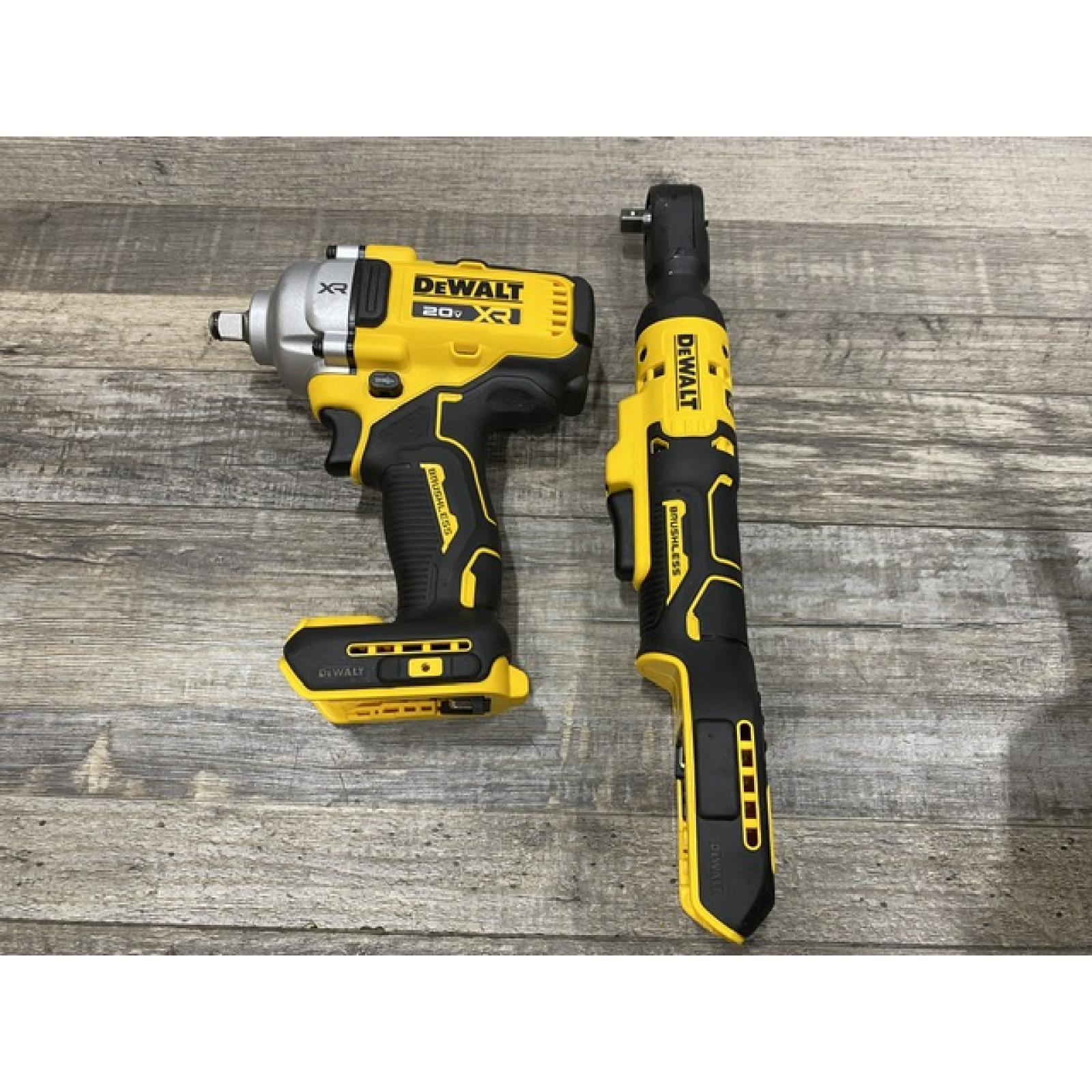 AS-IS DEWALT 20V Lithium-Ion Cordless 2-Tool Combo Kit