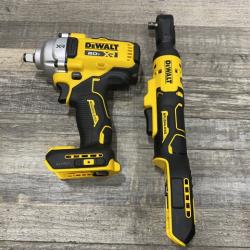 AS-IS DEWALT 20V Lithium-Ion Cordless 2-Tool Combo Kit