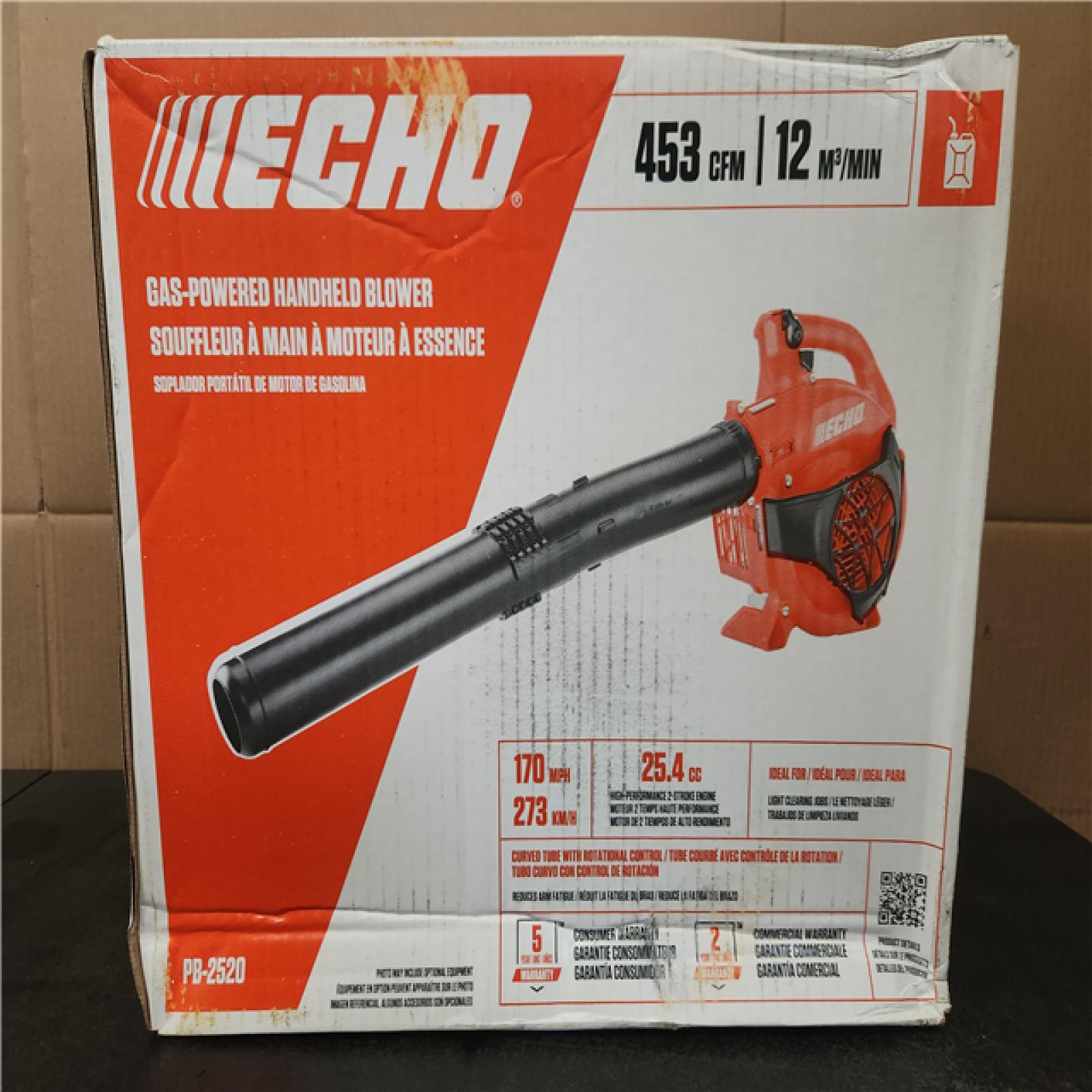 Phoenix NEW ECHO 170 MPH 453 CFM 25.4 cc Gas 2-Stroke Handheld Leaf Blower