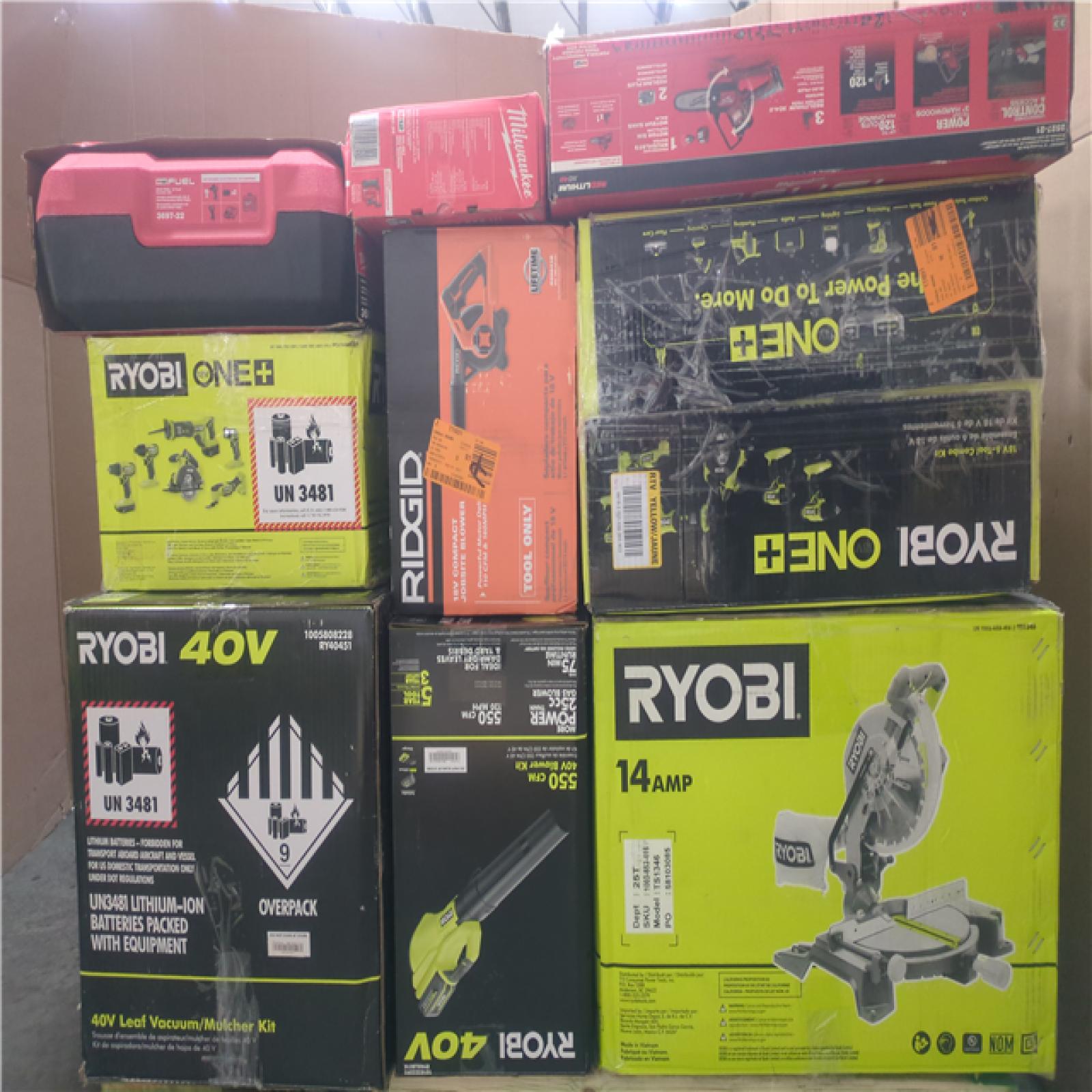 CALIFORNIA AS-IS TOOL PALLET