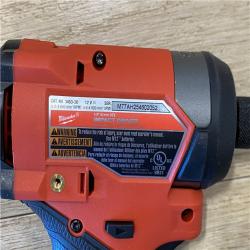 AS-IS Milwaukee FUEL 12-Volt Lithium-Ion Brushless Cordless Hammer Drill and Impact Driver Combo Kit