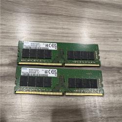 AS-IS Samsung 128GB(4x32GB) 2Rx8 PC4-2666V UDIMM Desktop Memory M378A4G43MB1-CTD