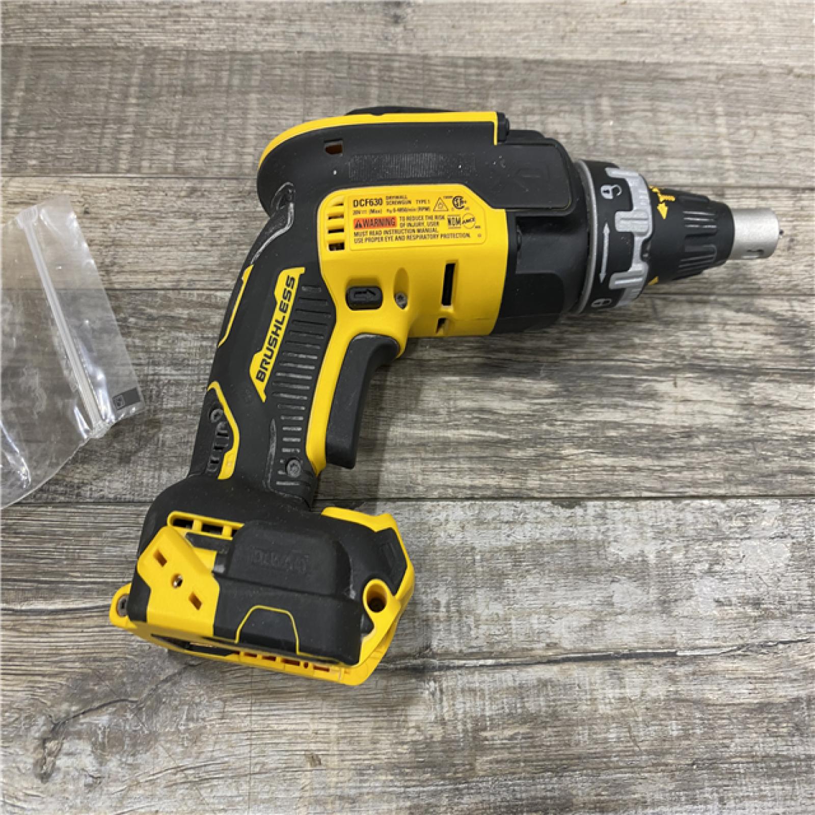 AS-IS DEWALT XR 20V MAX Lithium-Ion Cordless Brushless Screw Gun (Tool Only)