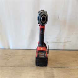 AS-IS- Milwaukee FUEL 18V Lithium-Ion Brushless Cordless 1/2 in. Hammer Drill Driver Kit