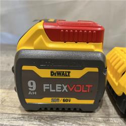 AS-IS DEWALT 20V/60V MAX FLEXVOLT Lithium-Ion 9.0Ah Battery and Charger Starter Kit