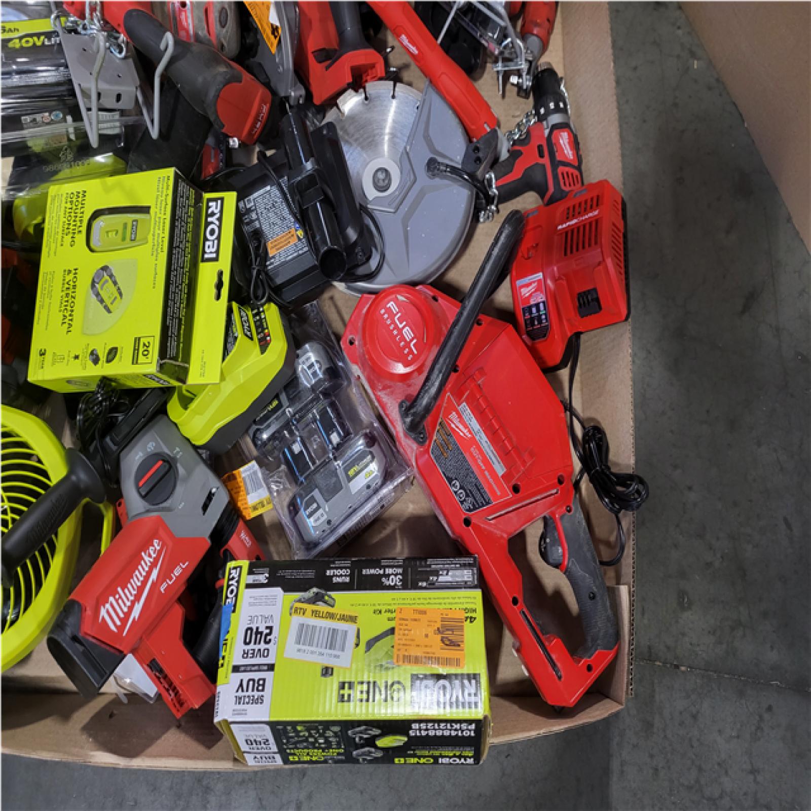 CALIFORNIA AS-IS TOOL PALLET