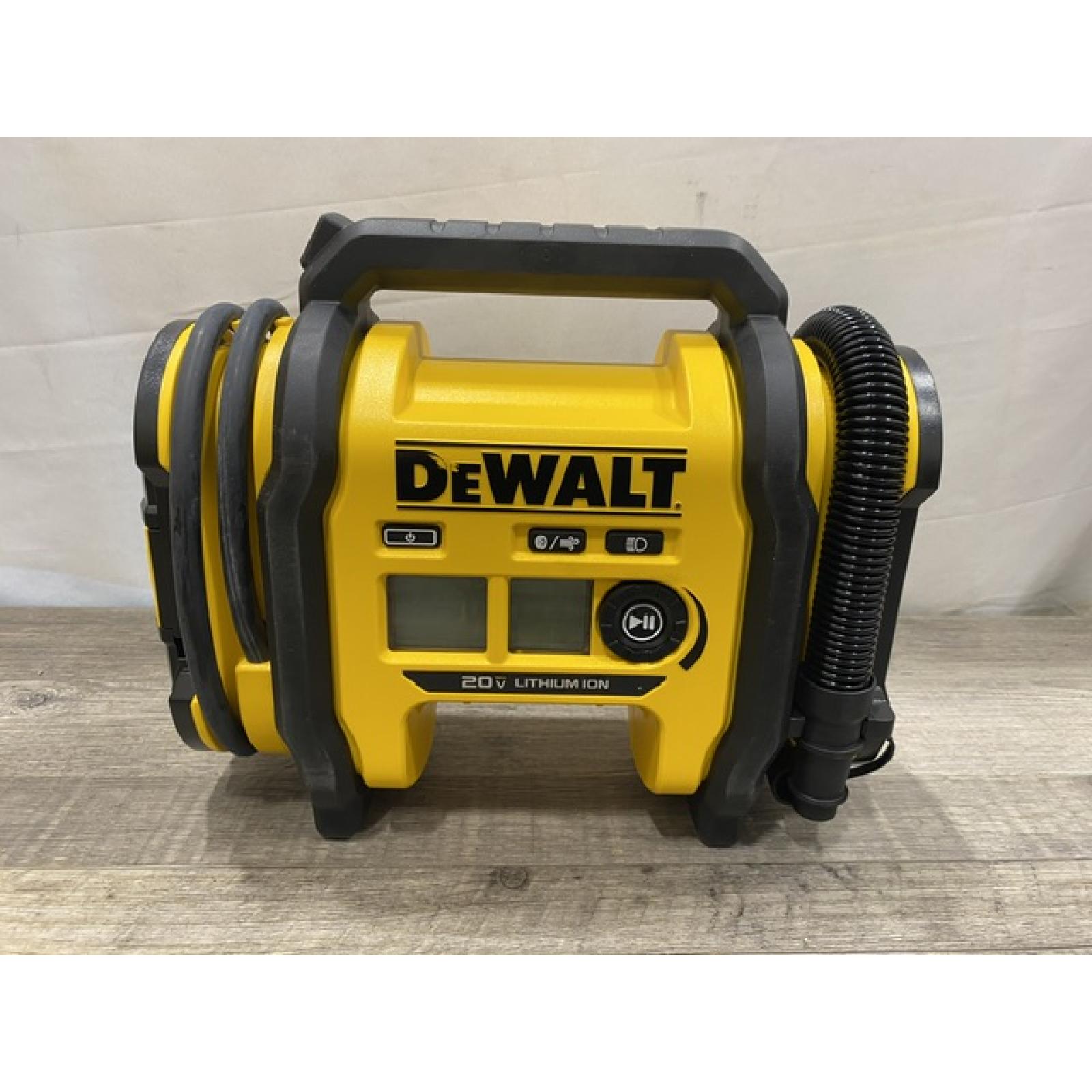 AS-IS DEWALT 20V MAX Cordless Electric Portable Inflator (Tool Only)