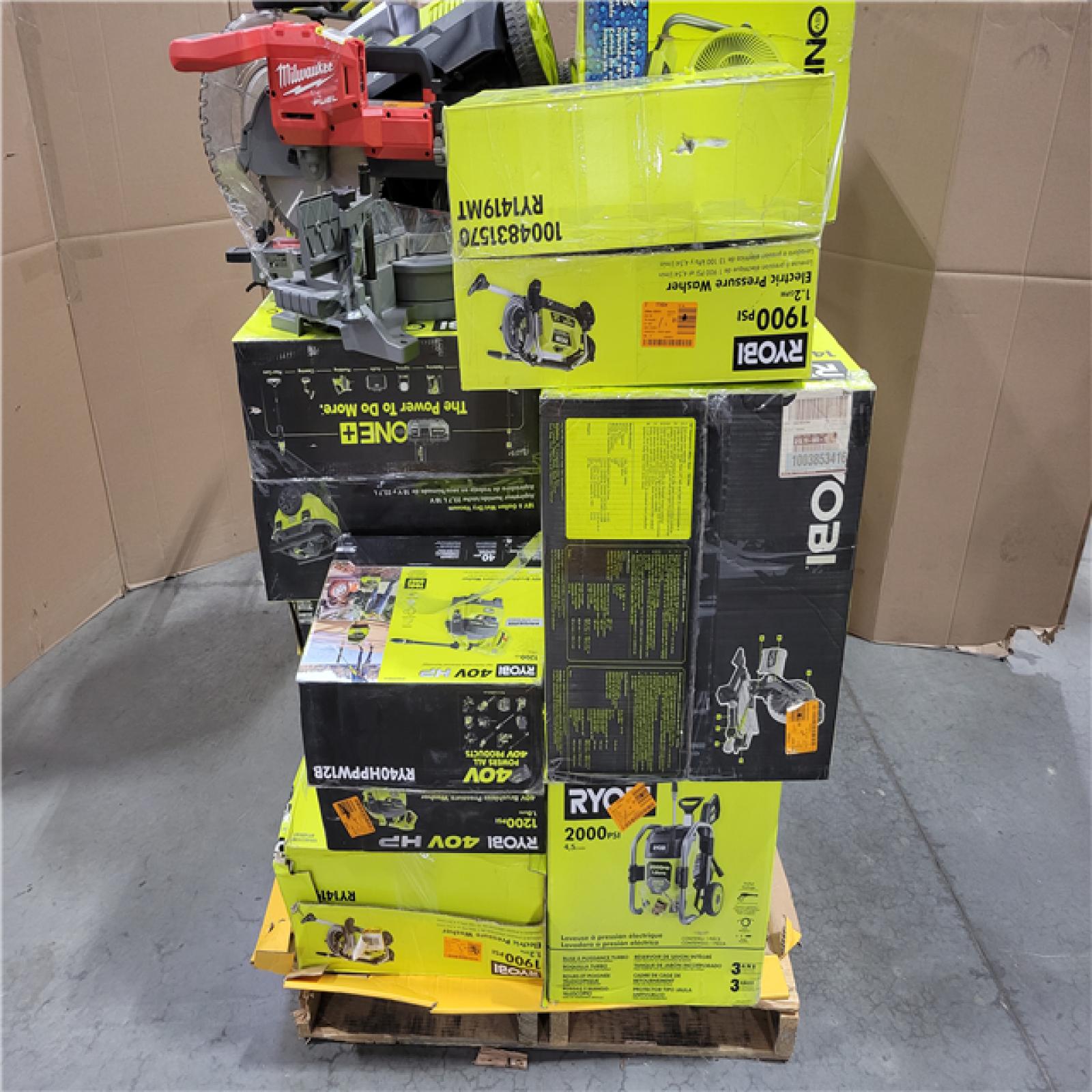 CALIFORNIA AS-IS TOOL PALLET