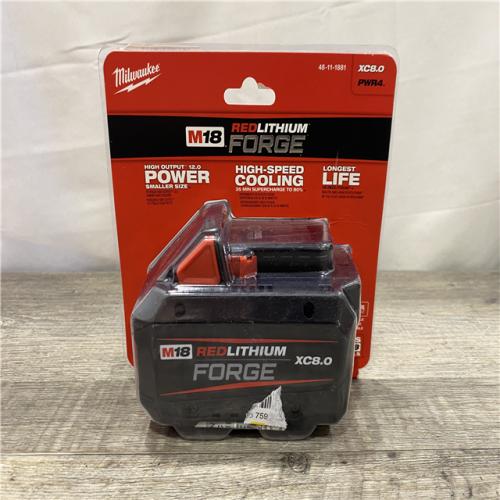 NEW - Milwaukee 18V Lithium-Ion REDLITHIUM FORGE XC 8.0 Ah Battery Pack