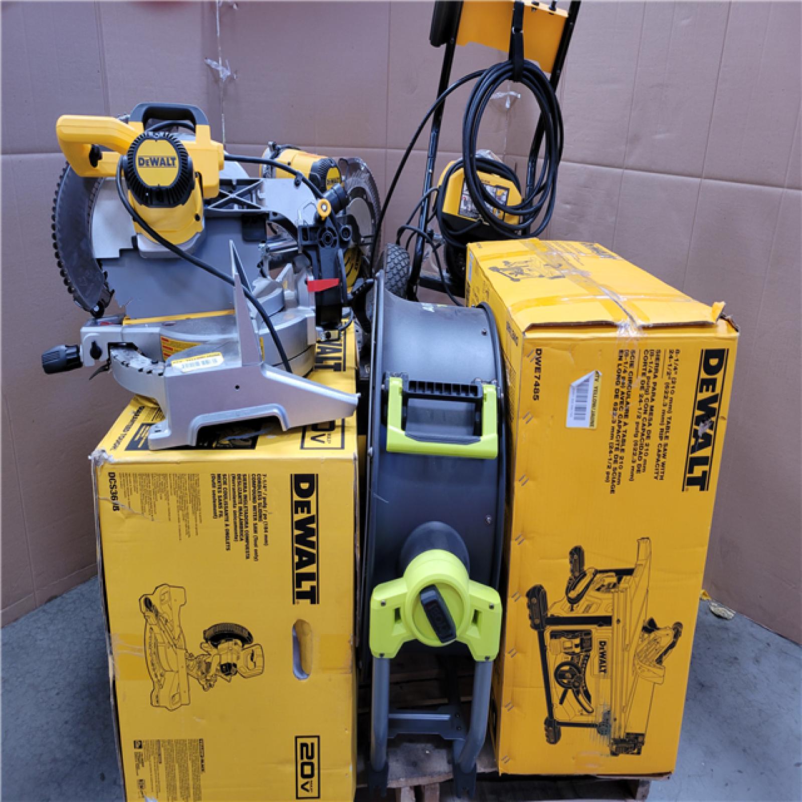 CALIFORNIA AS-IS TOOL PALLET