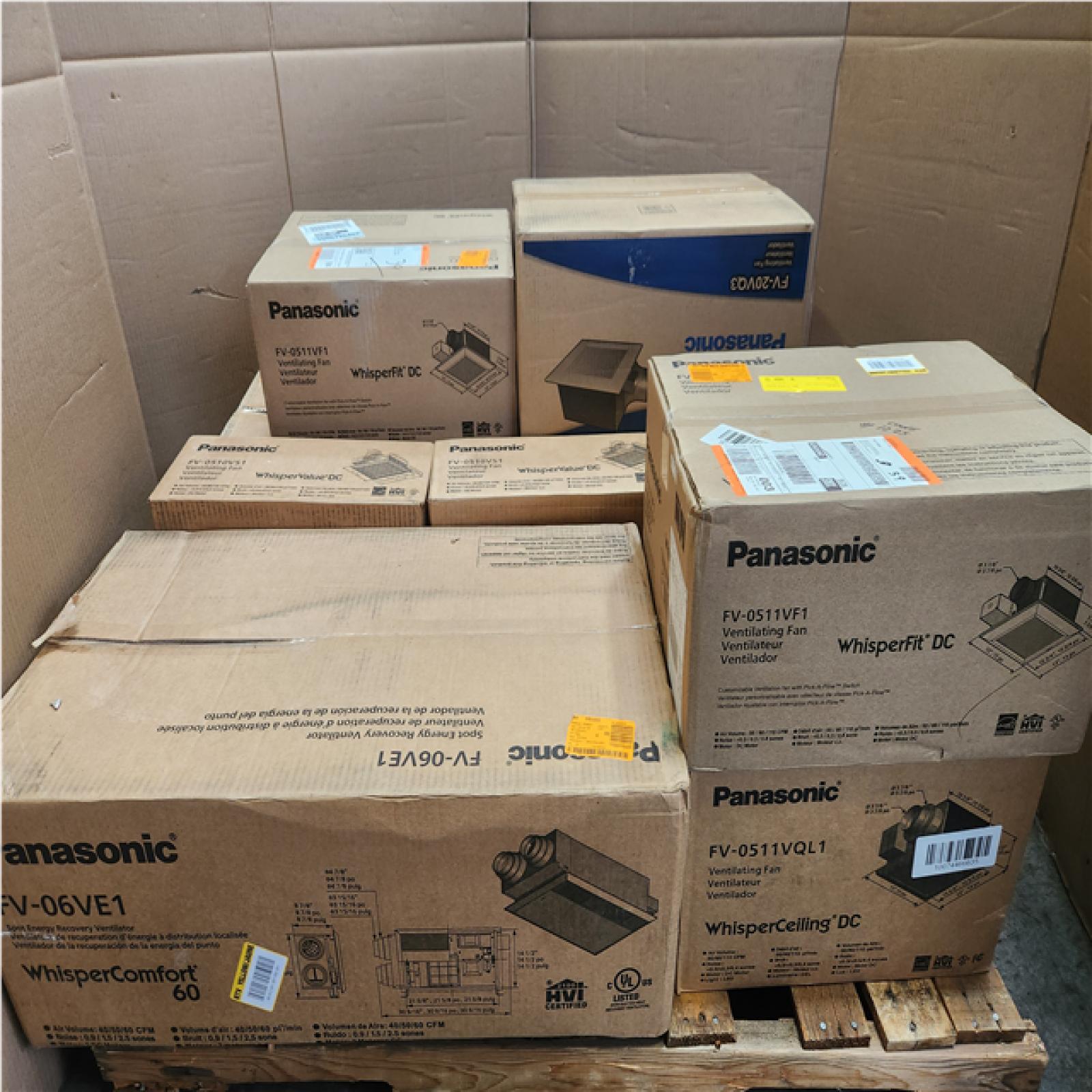 Phoenix NEW Mixed Panasonic Pallet (9-Boxes)