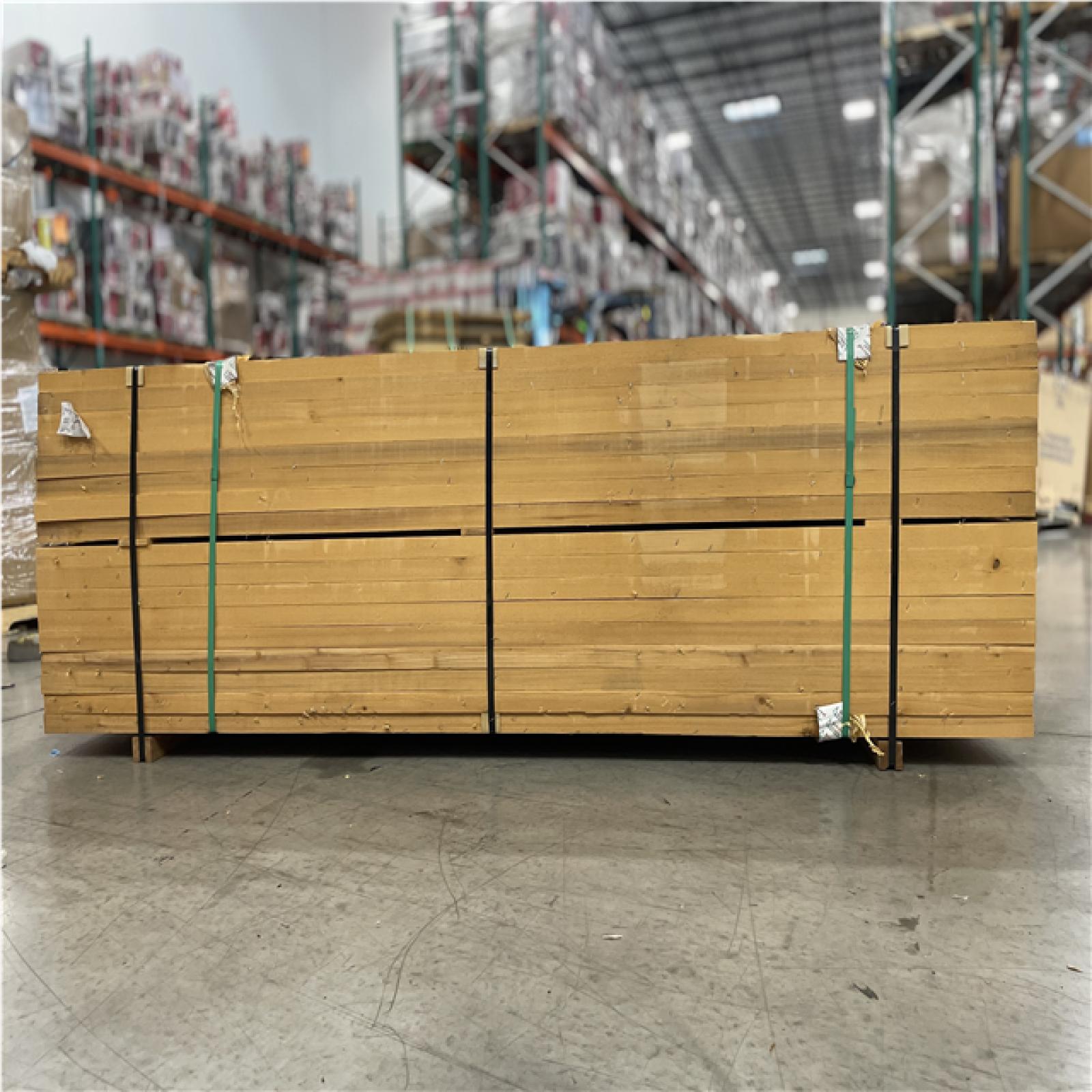 DALLAS LOCATION- AS-IS REDWOOD EMPIRE 1-1/2 in. x 2-1/2 in. x 8 ft. Premium Cedar (238 PCS.)