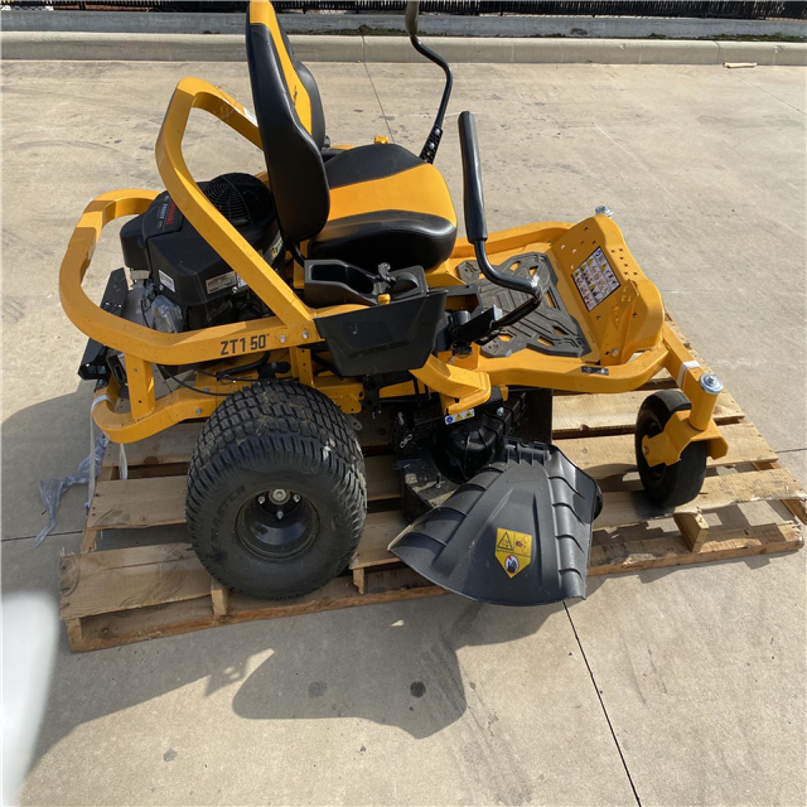 Houston Location AS IS - Cub Cadet Ultima ZT1 50 Riding Mower