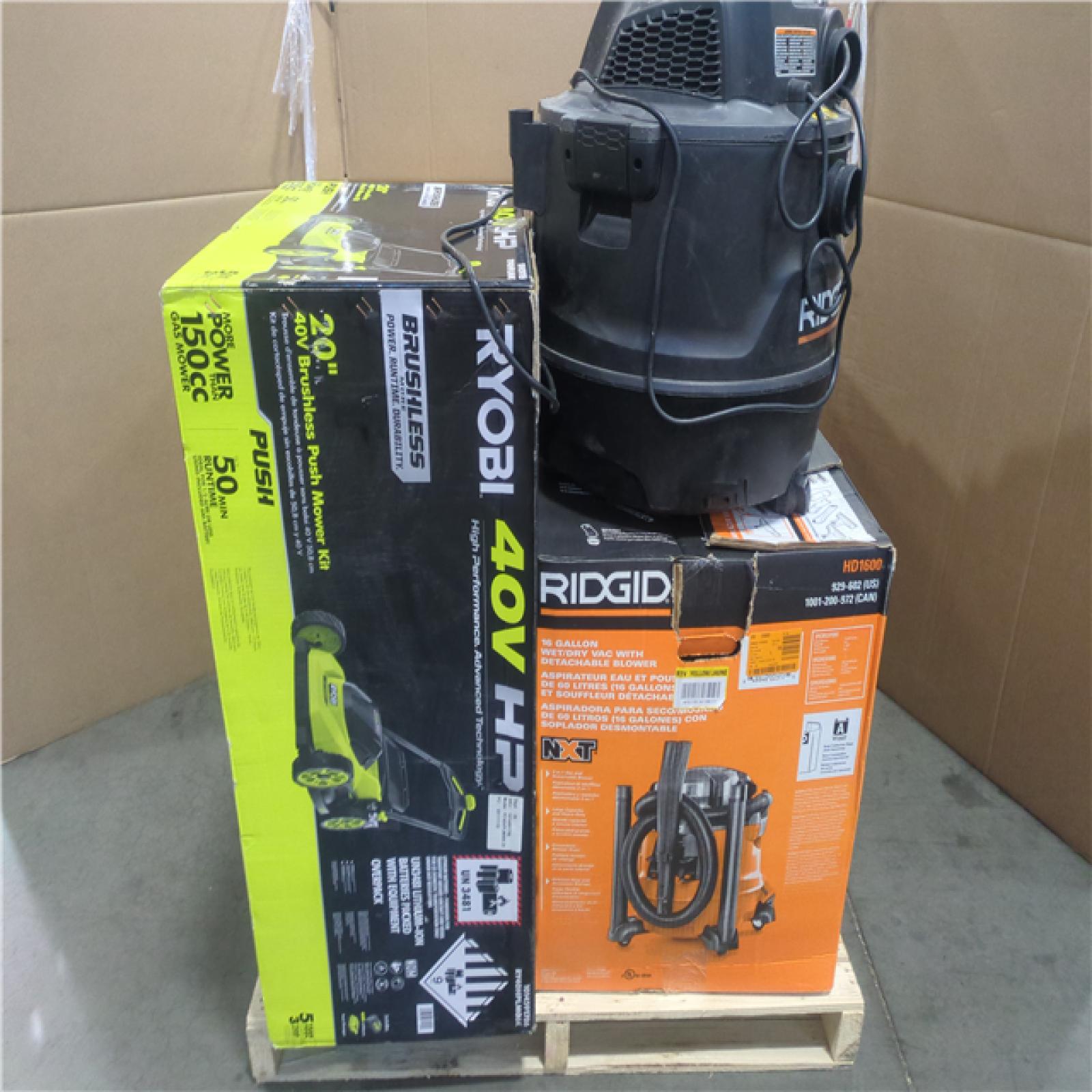 CALIFORNIA AS-IS OUTDOOR POWER EQUIPMENT