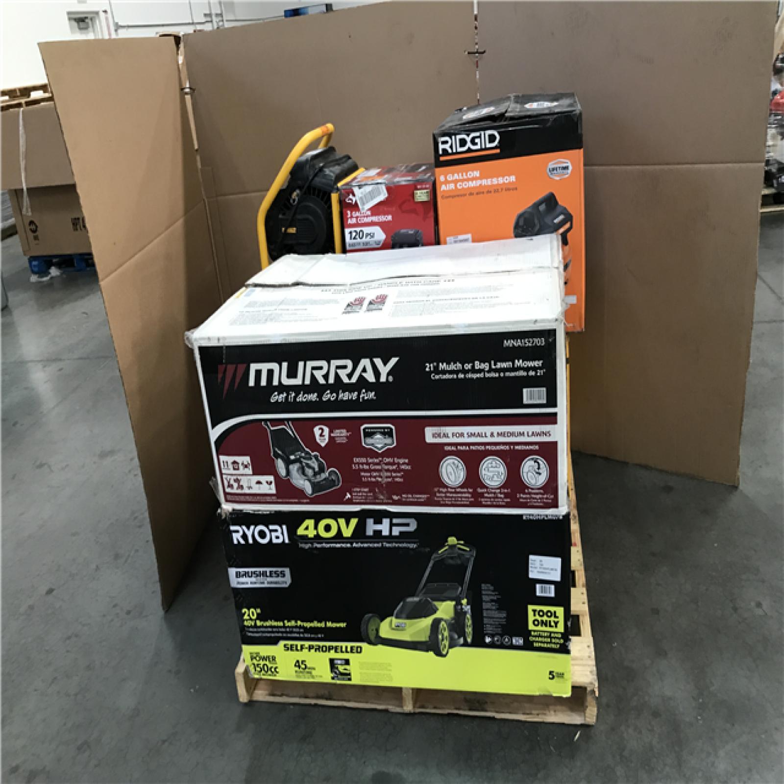 CALIFORNIA AS-IS OUTDOOR POWER EQUIPMENT
