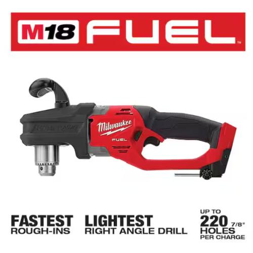 NEW! - Milwaukee M18 FUEL GEN II 18V Lithium-Ion Brushless Cordless 1/2 in. Hole Hawg Right Angle Drill (Tool-Only)