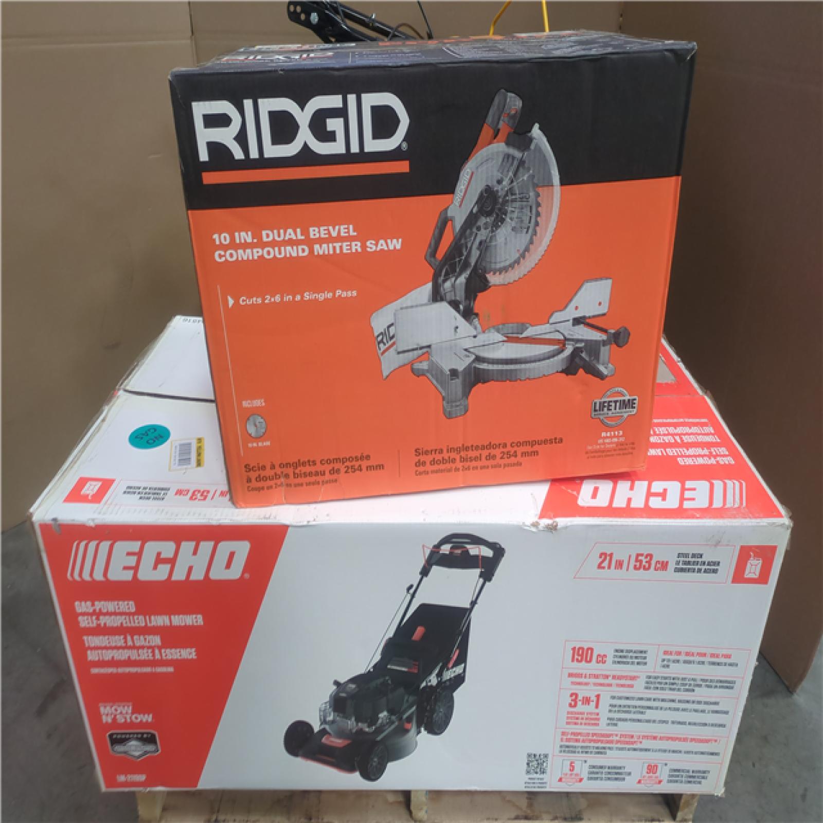 CALIFORNIA AS-IS OUTDOOR POWER EQUIPMENT