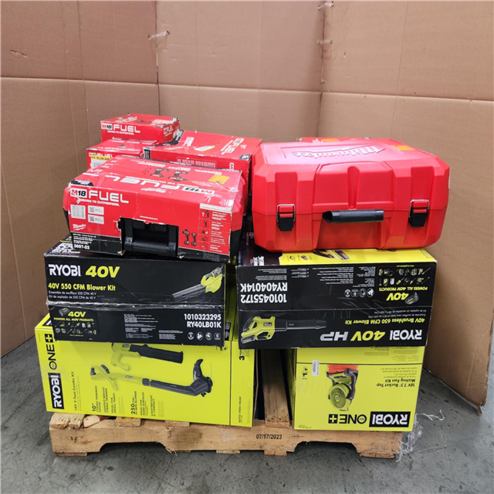 CALIFORNIA AS-IS TOOL PALLET