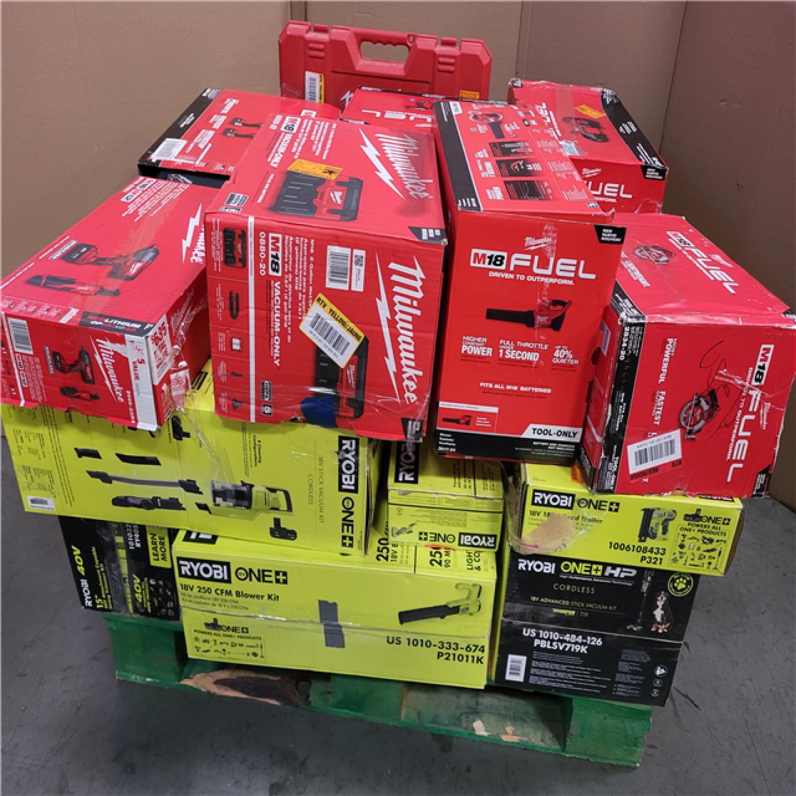 CALIFORNIA AS-IS TOOL PALLET