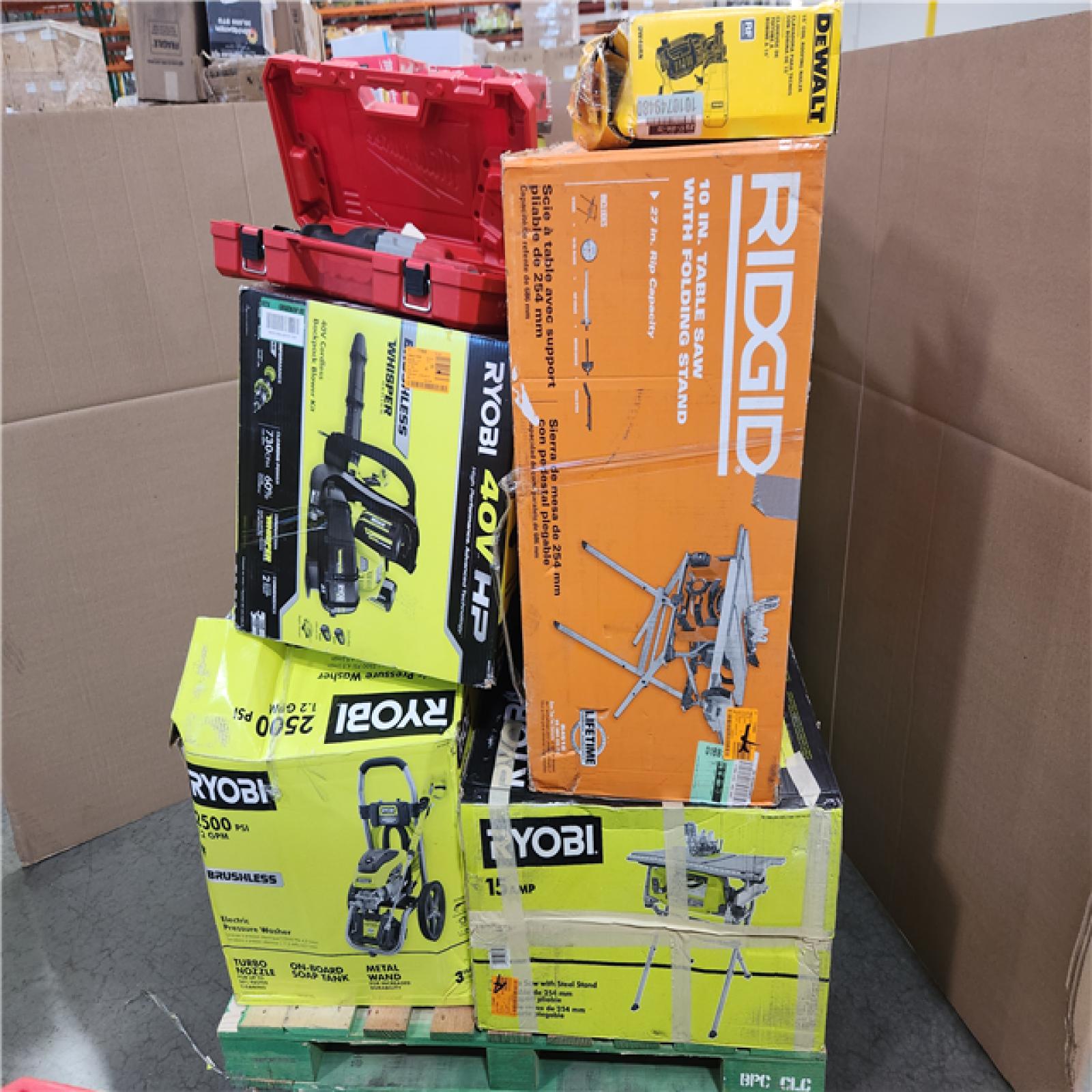 CALIFORNIA AS-IS TOOL PALLET