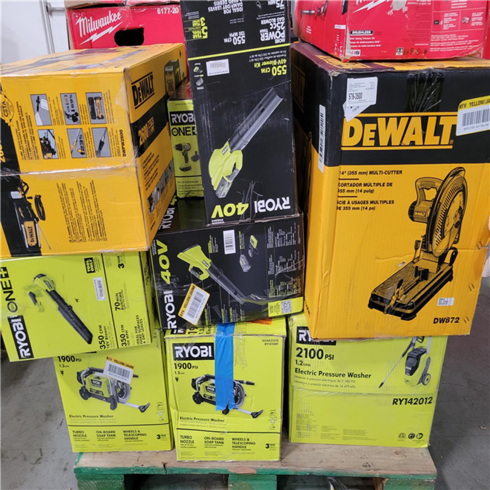 CALIFORNIA AS-IS TOOL PALLET