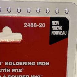 NEW - Milwaukee 12-Volt Lithium-Ion Cordless Soldering Iron (Tool-Only)