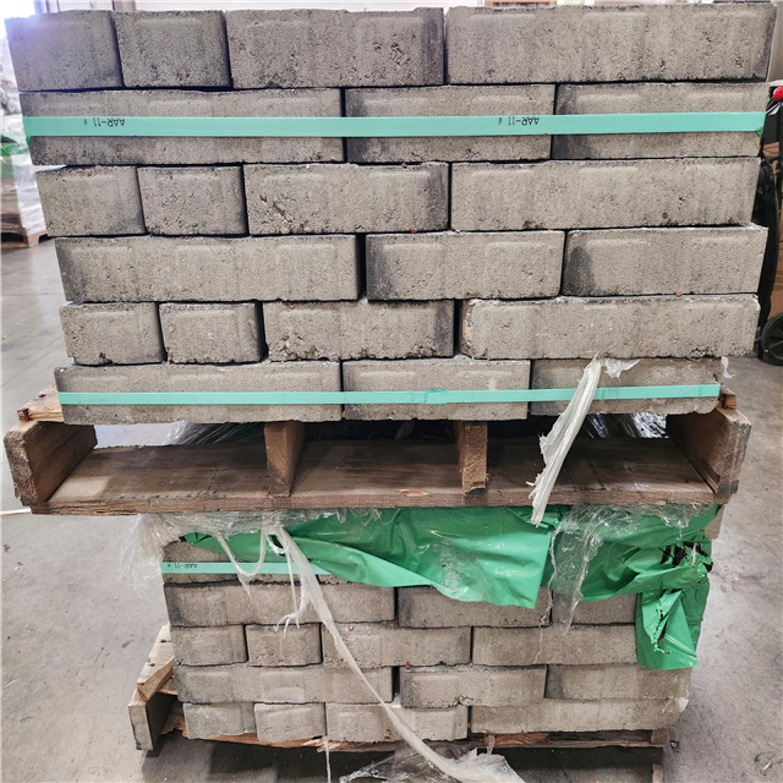 Phoenix NEW interlock Tahoe 14.75in.x 9.875 in.x 2.375 in. Rectangle Cascade Face Mix Concrete Paver Pallet (228-pieces/141 sq. sf./Pallet)