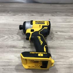 AS-IS DeWALT ATOMIC 20V MAX Cordless Compact Impact Driver Kit