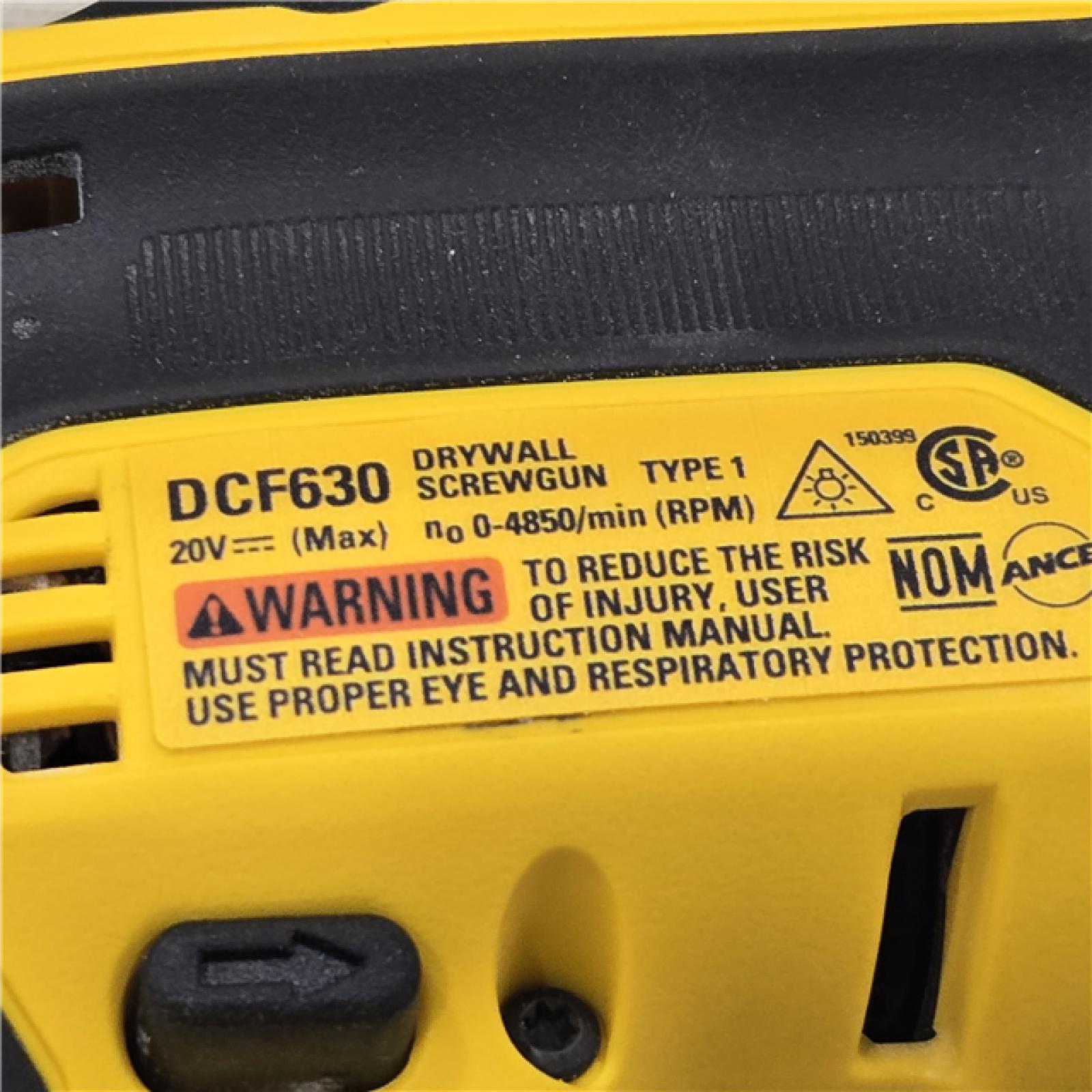AS-IS DeWalt 20V MAX XR Cordless Drywall Screw Gun (Tool-Only)