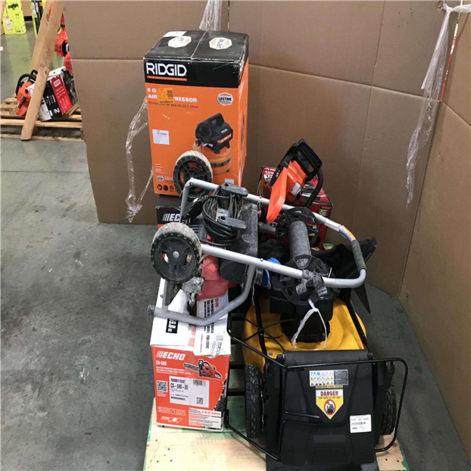 CALIFORNIA AS-IS OUTDOOR POWER EQUIPMENT