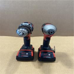 AS-ISMilwaukee 18V Cordless Brushed 2-Tool Drill/Driver and Impact Driver Kit
