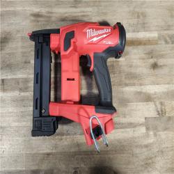 HOUSTON LOCATION - AS-IS MILWAUKEE FUEL 18-Volt Lithium-Ion Brushless Cordless 18-Gauge 1/4 in. Narrow Crown Stapler (Tool-Only)
